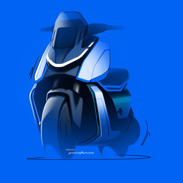 Maxi scooter Vmoto APD MAX Concept designed by Pininfarina