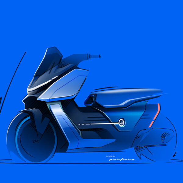 Maxi scooter Vmoto APD MAX Concept designed by Pininfarina